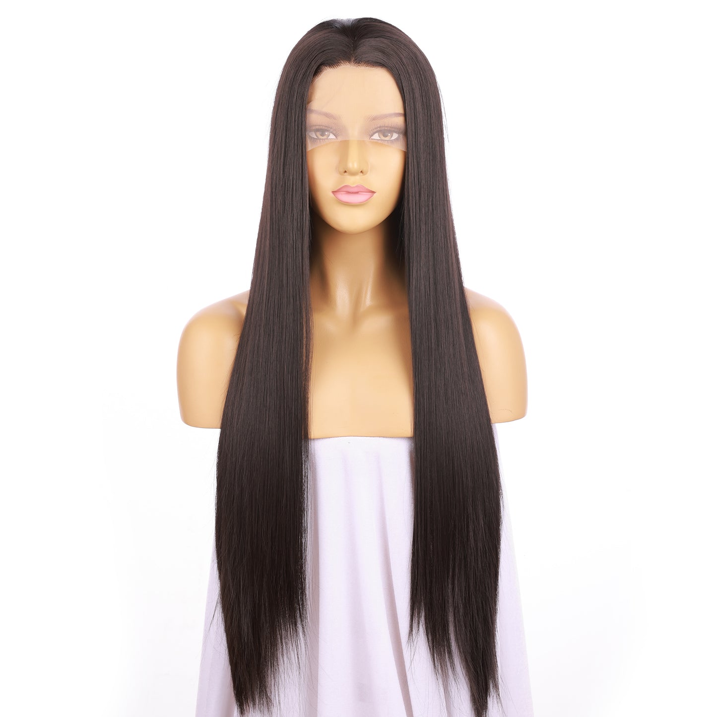 30% Discount Human Blend Hair Lace Front Wig