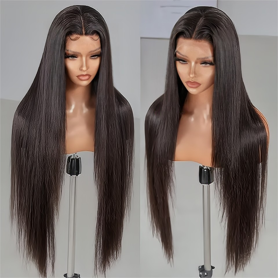 Custom Wholesale Extra Long 100% Human Hair Lace Women Wig