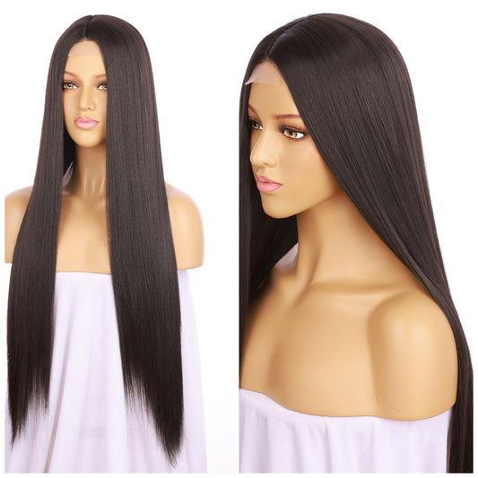 30% Discount Human Blend Hair Lace Front Wig