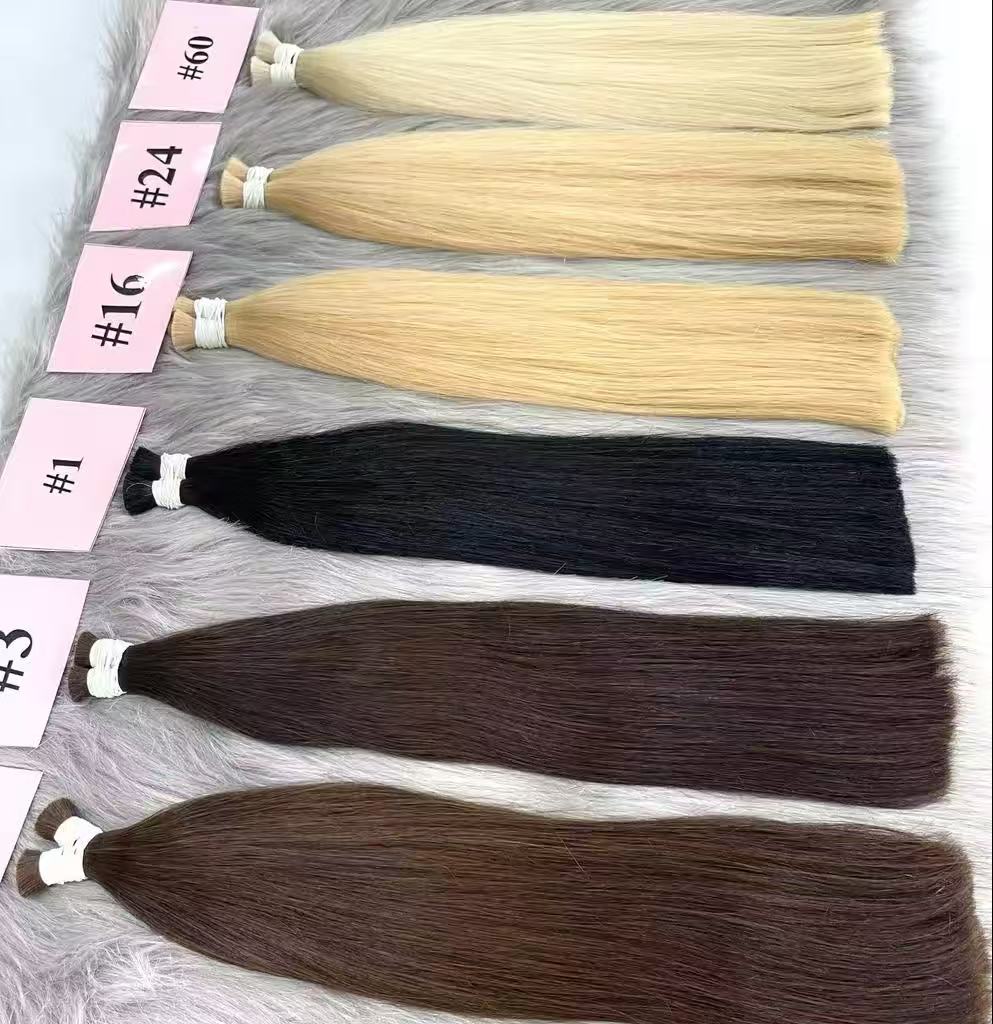 Raw Human Hair Bulk Hair