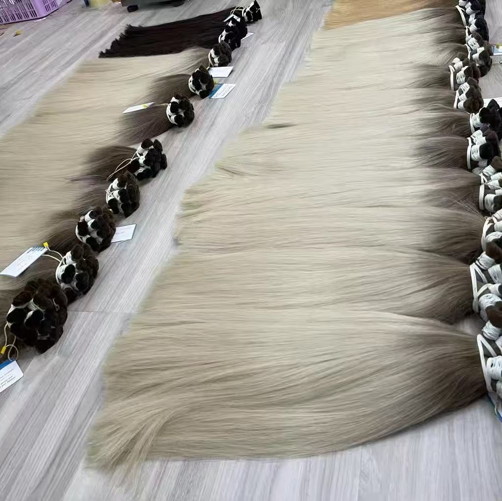 Raw Human Hair Bulk Hair