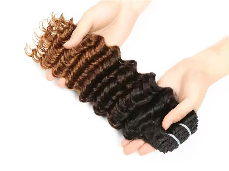 Custom Wholesale 100% Human Hair Bundle Human Hair Extension