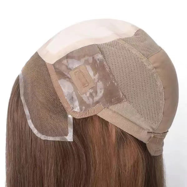 Custom Women Medical Wig Women Topper Human Hairpiece With Mental