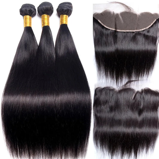 Black Human Hair Bundle Weave Extension