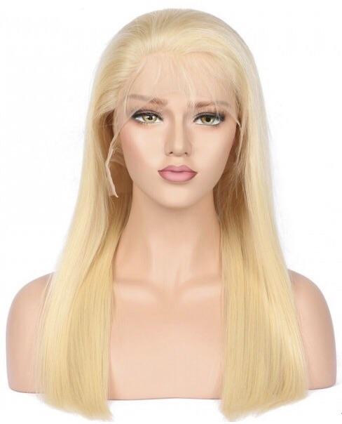 613 Blonde Human Hair Lace Wig High Layer