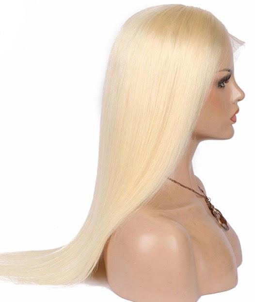 613 Blonde Human Hair Lace Wig High Layer