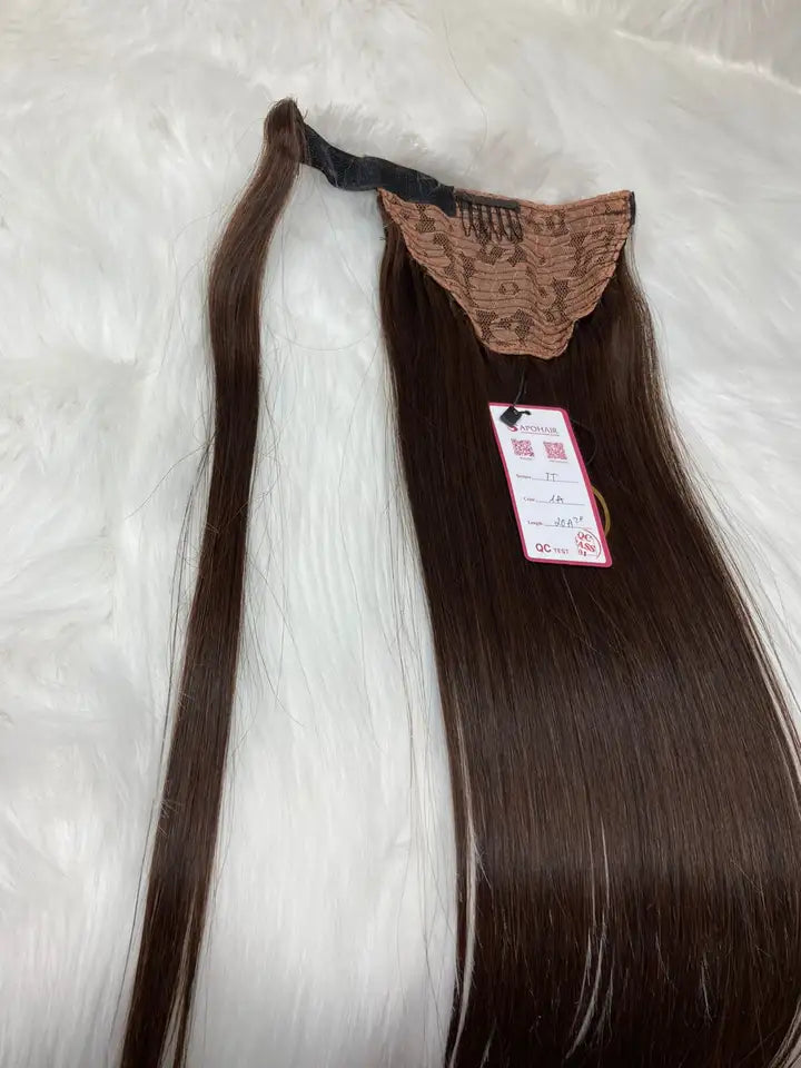 Human Hair Ponytail Extension