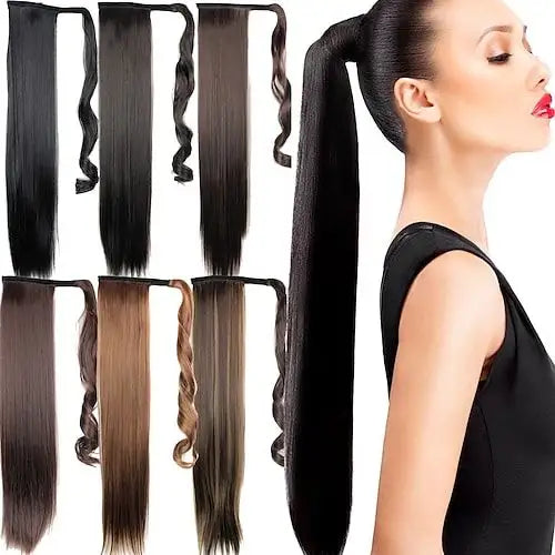 Human Hair Ponytail Extension