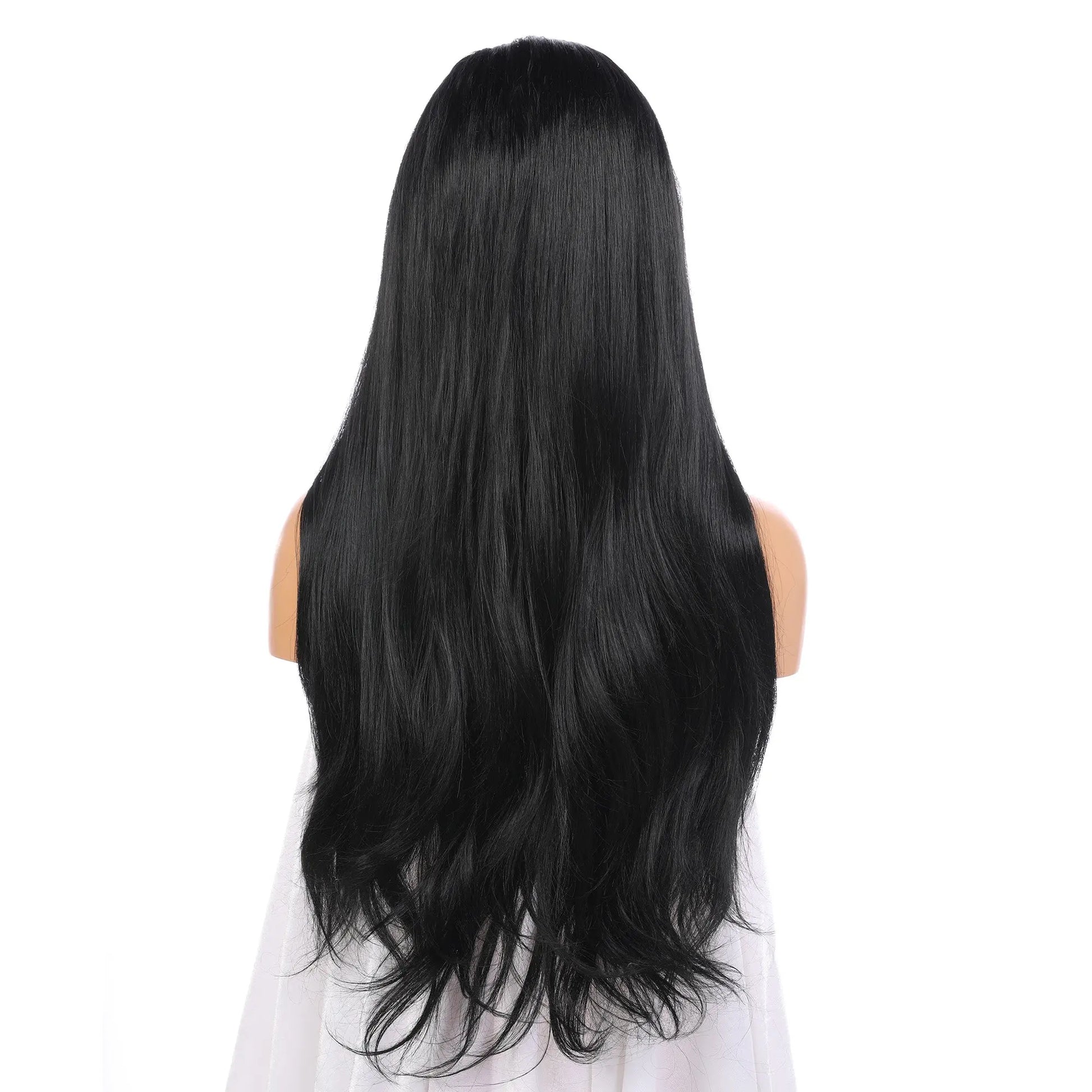 Custom Black  Human Blend Hair Lace Wig For Wig Wholesalers wigworld