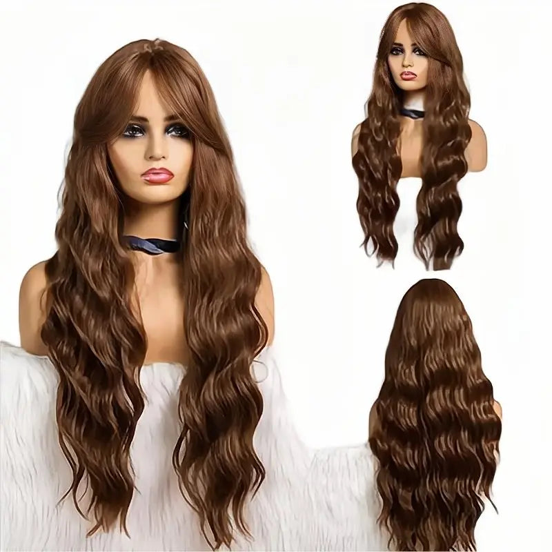 Custom Wholesale Brown Mixed Human Hair Lace Wig wigworld