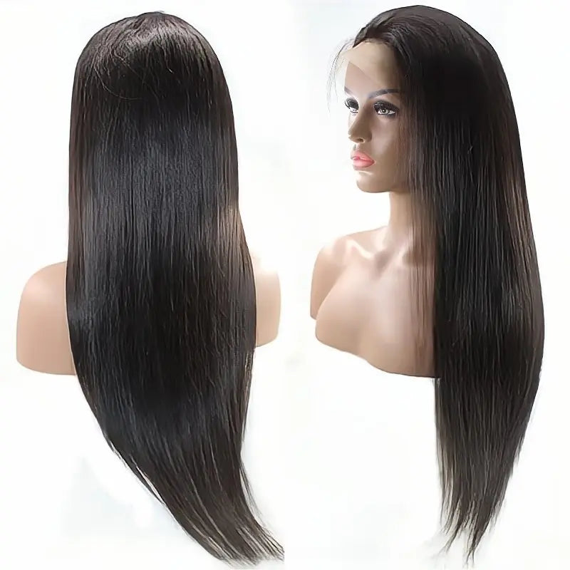 Custom Wholesale Long Straight 100% Human Hair Lace Women Wig wigworld