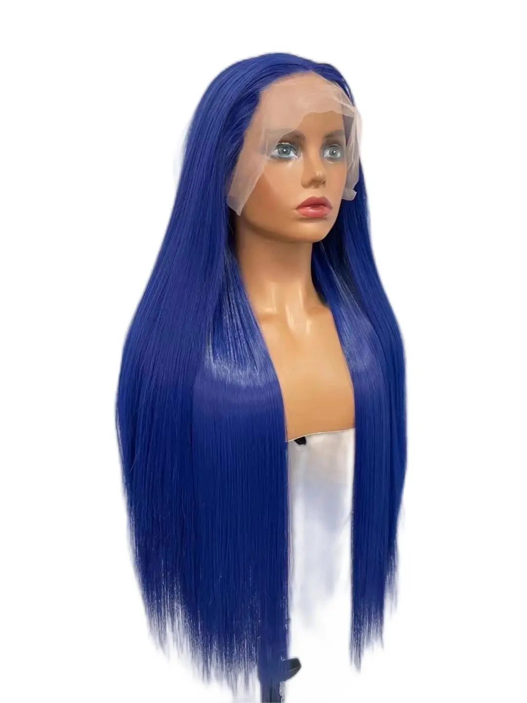 Custom Wholesale Synthetic Hair Lace Wig ,Long Hair Length Purple Hair Lace Women Wig wigworld