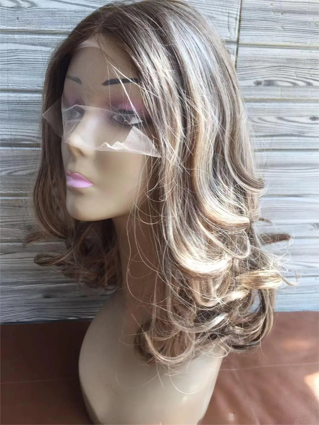 Custom Wholsale 100% Virgin Cuticle Human Hair Lace Wig Jewish Wig wigworld