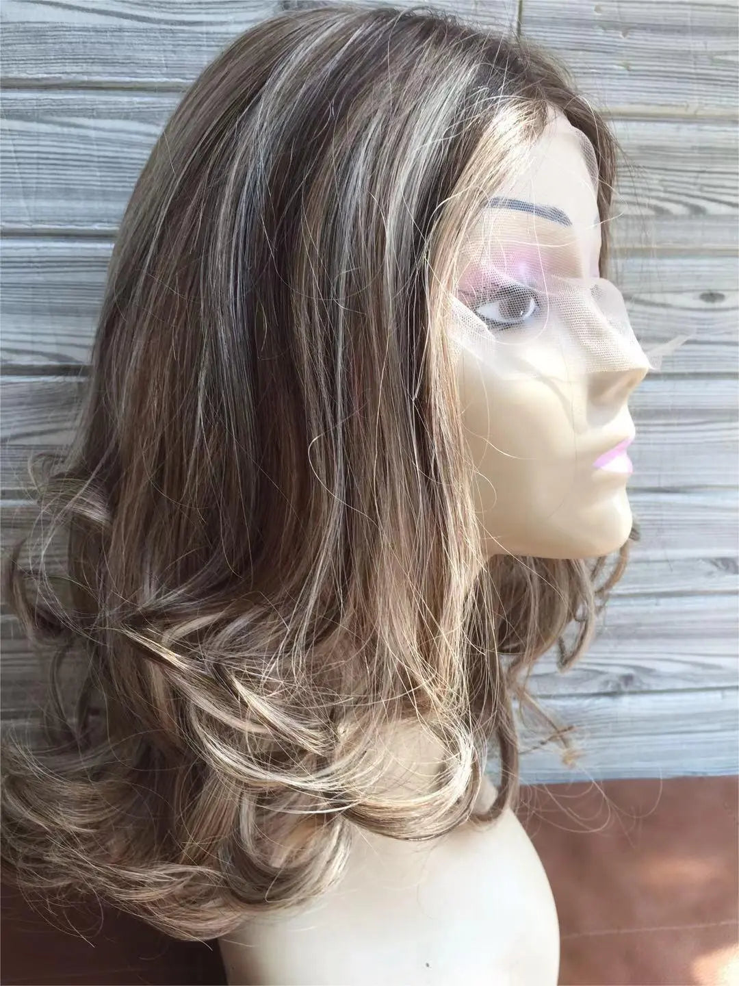 Custom Wholsale 100% Virgin Cuticle Human Hair Lace Wig Jewish Wig wigworld